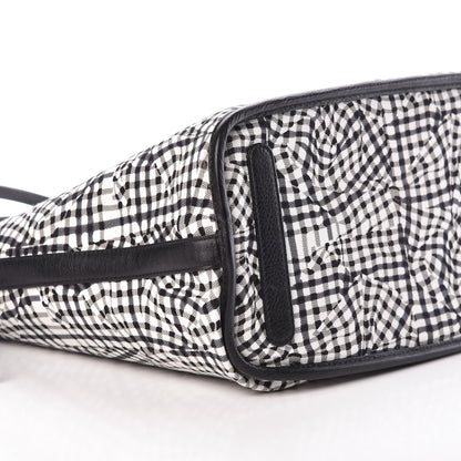 MCM Visetos Medium Liz Reversible Shopper Tote Black 12 of 13