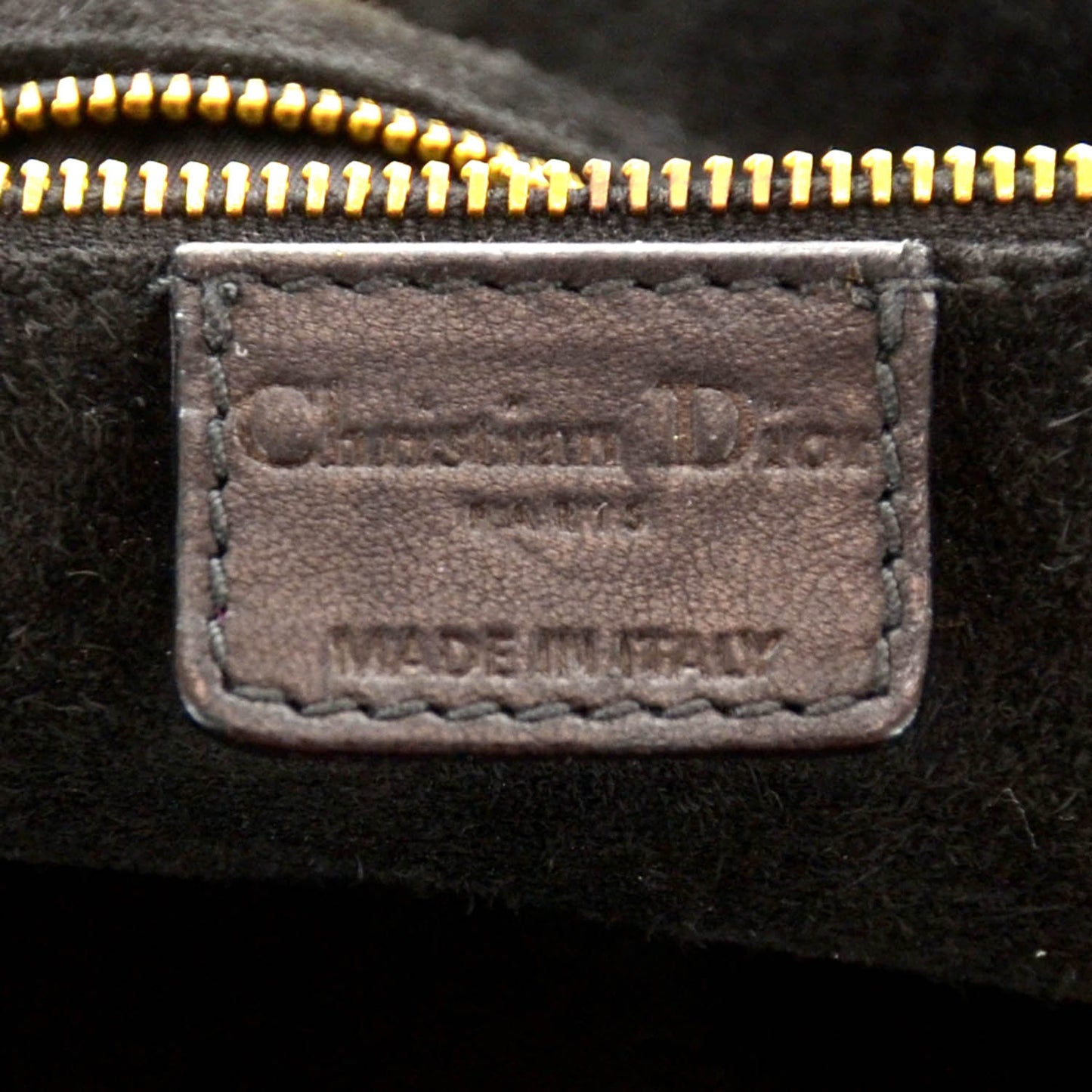 Lambskin Cannage Shopper Tote Black