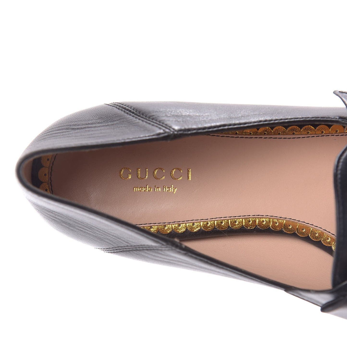 Calfskin Bow Ballet Flats 36 Black