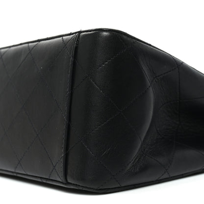 Chanel Lambskin Quilted XL Jumbo Single Flap Black 10 of 10