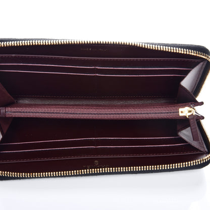 Chanel Caviar Quilted Large Gusset Zip Around Wallet Black 5 of 8