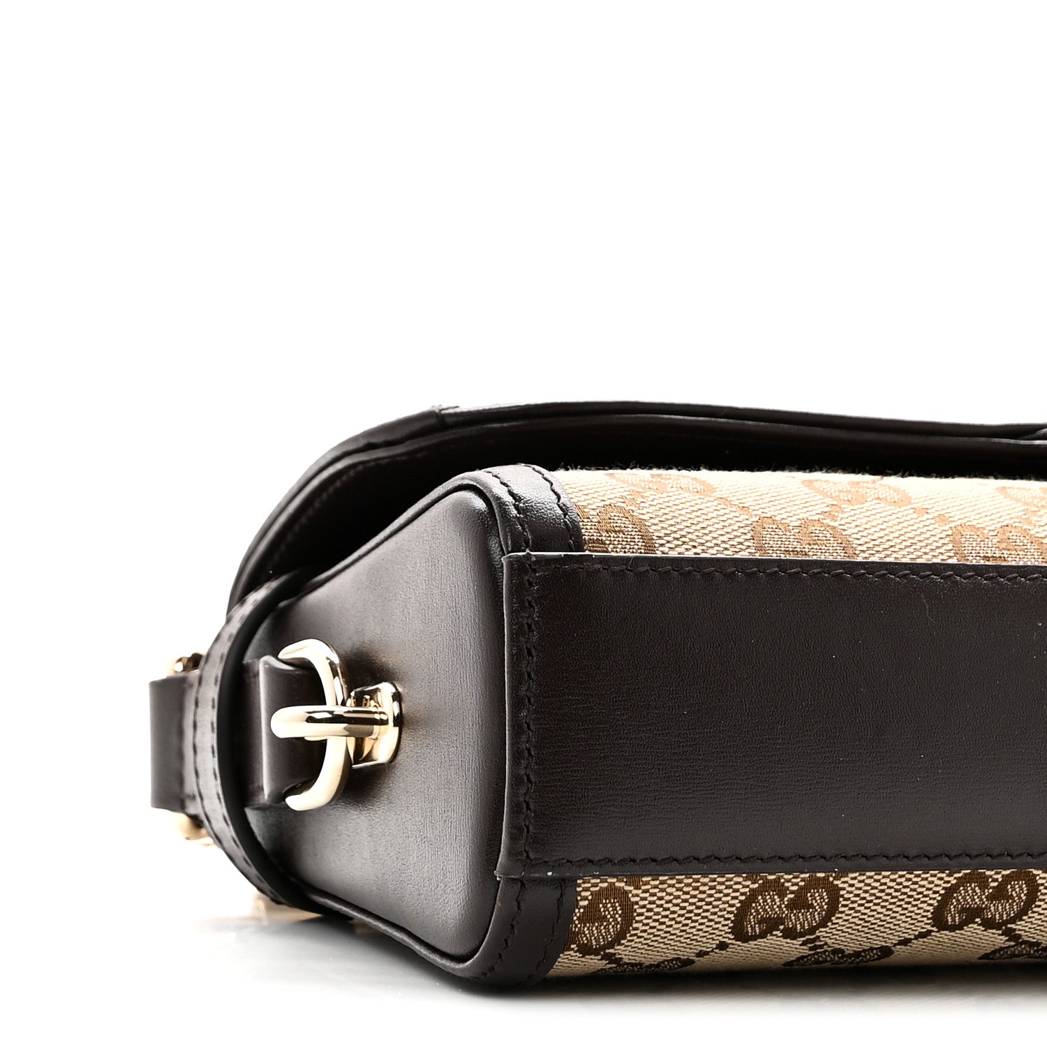 Gucci Monogram Medium Luce Shoulder Bag Beige Ebony 8 of 9