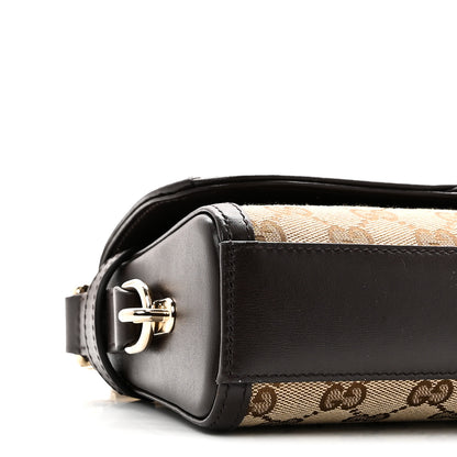 Gucci Monogram Medium Luce Shoulder Bag Beige Ebony 8 of 9