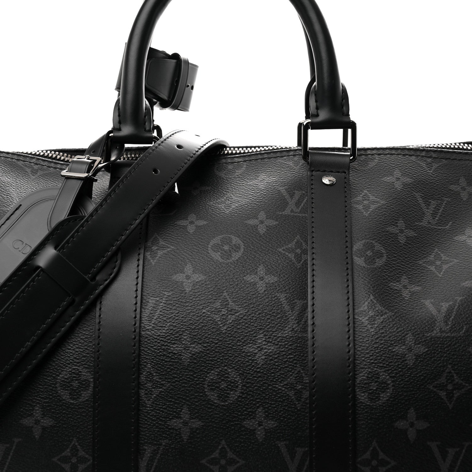 Louis Vuitton Monogram Eclipse Keepall Bandouliere 45 7 of 9