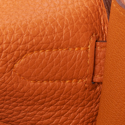 Hermes Togo Kelly Retourne 35 Orange 17 of 32