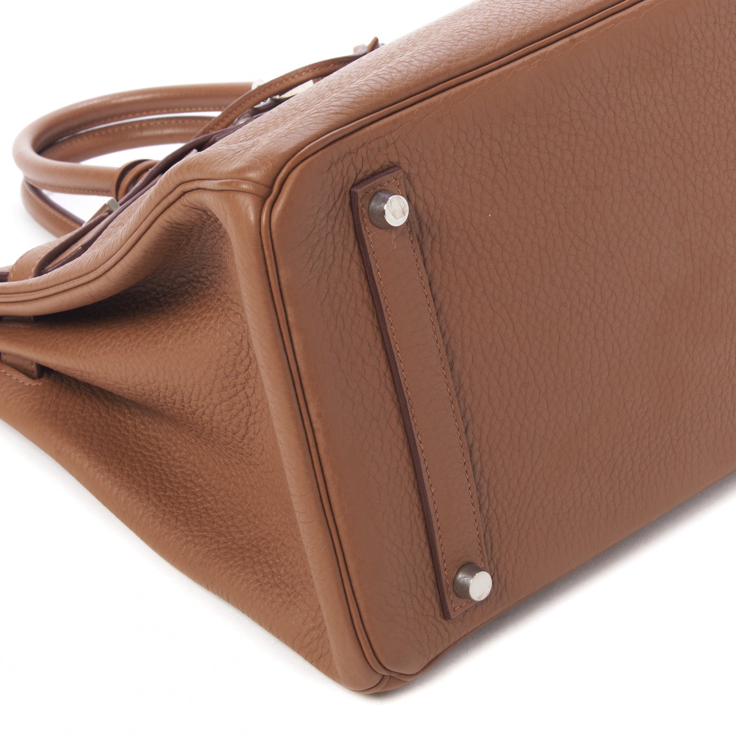 Hermes Taurillon Clemence Birkin 35 Alezan 6 of 30