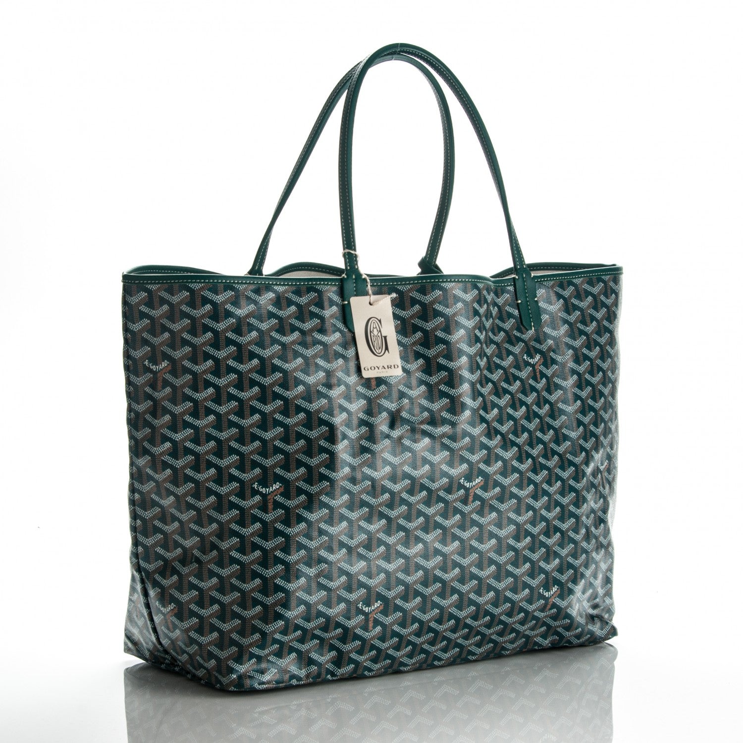 Goyard Goyardine Saint Louis GM Green 3 of 9