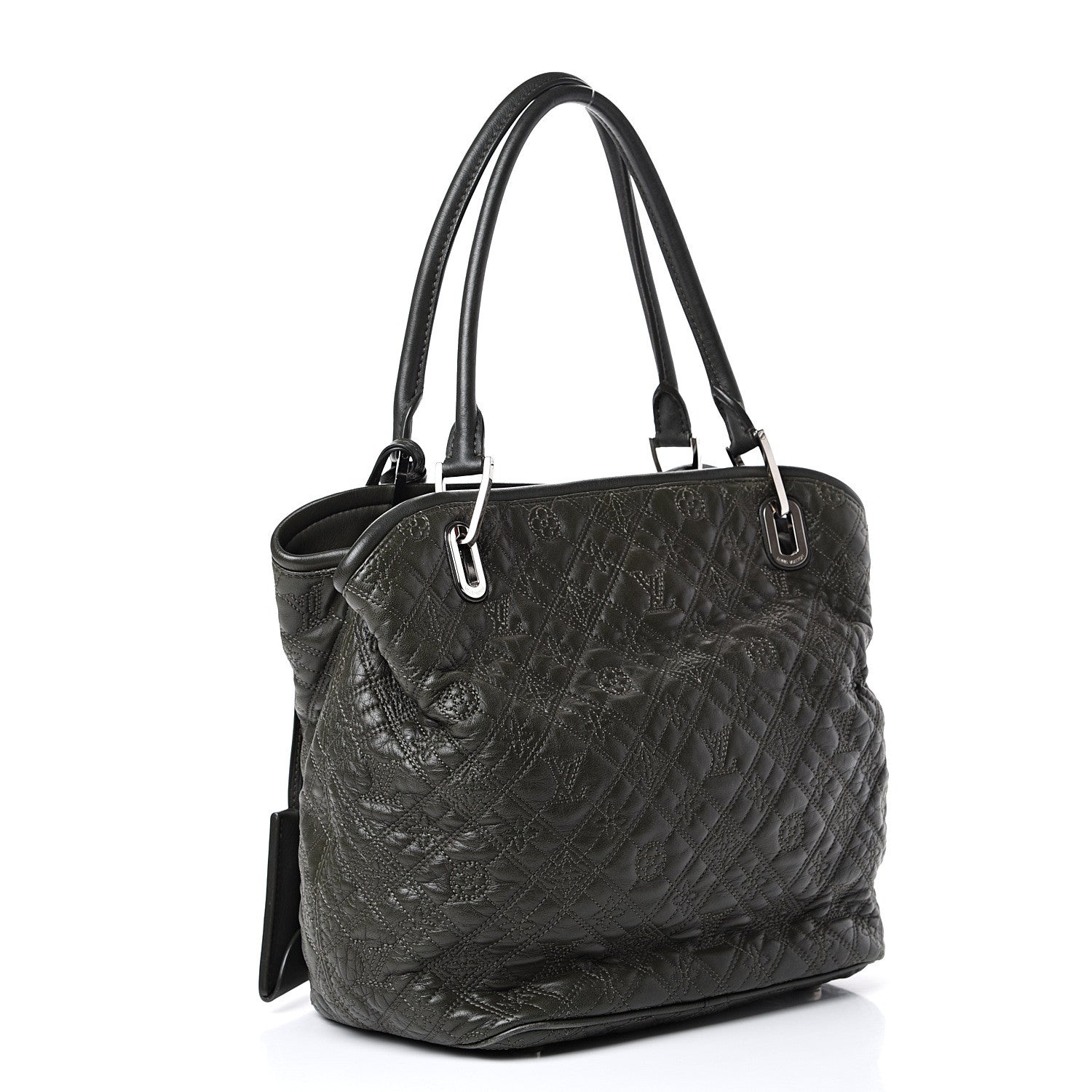Louis Vuitton Monogram Lambskin Antheia Lilia PM Vert Bronze 2 of 11