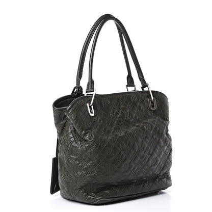 Louis Vuitton Monogram Lambskin Antheia Lilia PM Vert Bronze 2 of 11