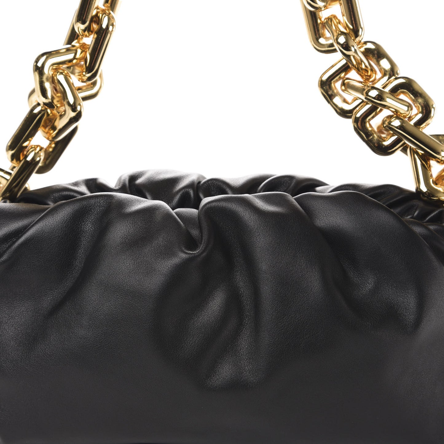 Calfskin The Pouch Chain Black