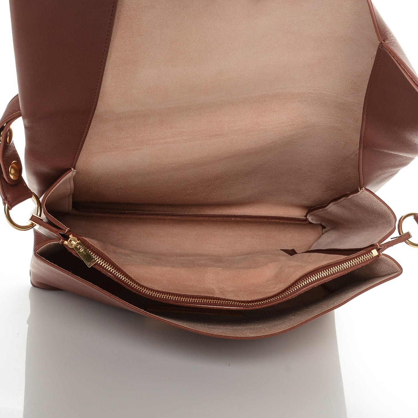 Calfskin Blade Flap Sienna