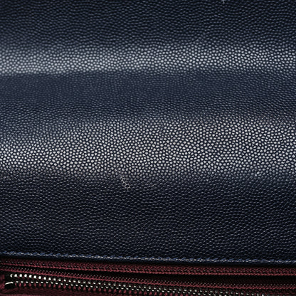 Chanel Caviar Quilted Small Coco Handle Flap Navy 11 of 13