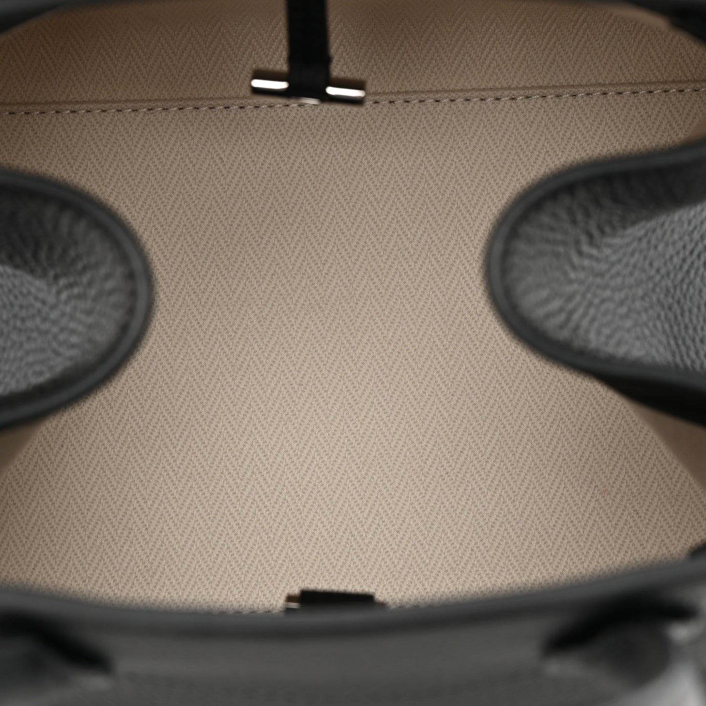 Grained Calfskin Soft Margaux 10 Bag Black