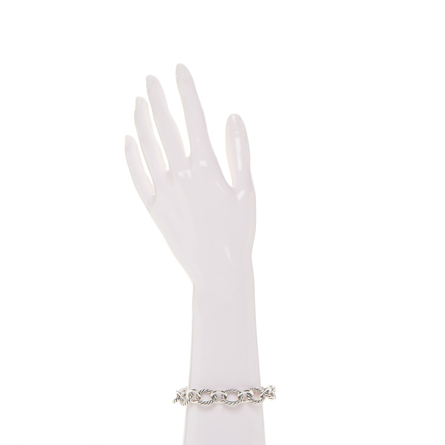 Sterling Silver 12mm Large Oval Link Bracelet