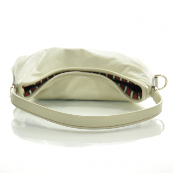 Gucci Lambskin Medium New Britt Hobo Ivory 5 of 9
