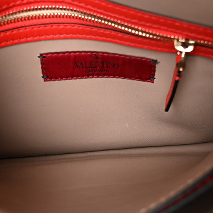 Valentino Garavani Nappa Rockstud Wristlet Clutch Rosso Valentino 5 of 6