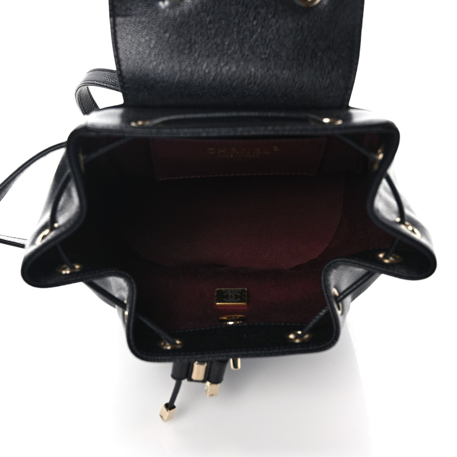 Chanel Caviar Quilted Mini Business Affinity Backpack Black 5 of 10