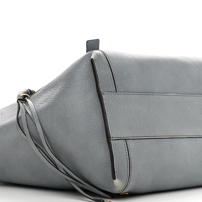 Chloe Smooth Calfskin Medium Milo Shopping Tote Cloudy Blue 7 of 12