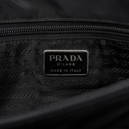 Prada Tessuto Nylon Chain Tote Black 8 of 10
