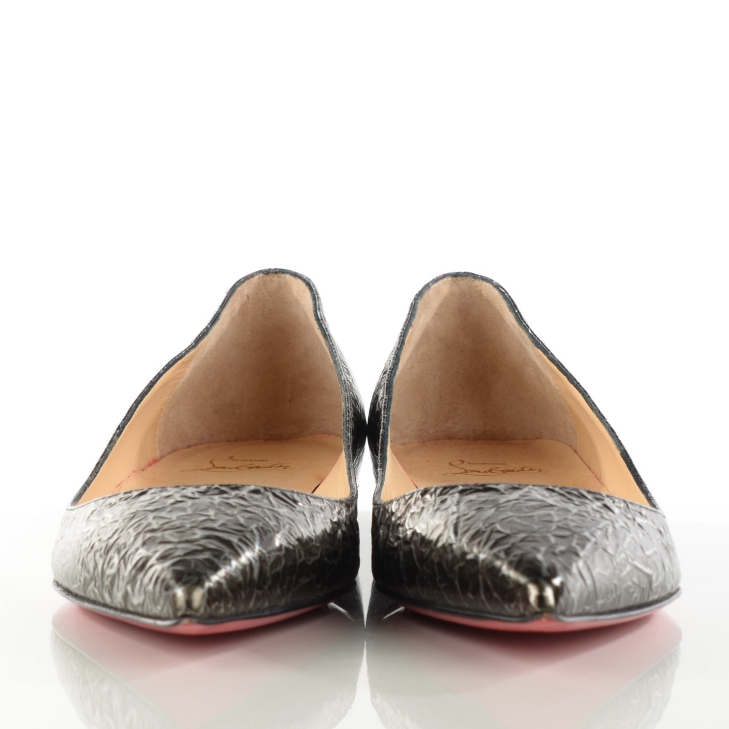 Metallic Pigalle Flats 38