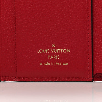 Louis Vuitton Empreinte Zoe Wallet Scarlet 6 of 8