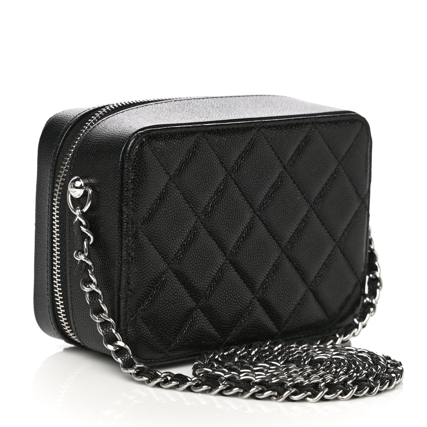 Chanel Caviar Quilted Camera Bag Black 3 of 9