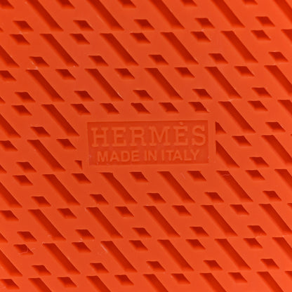 Hermes Epsom Calfskin Womens Free Sneakers 37 White 6 of 8