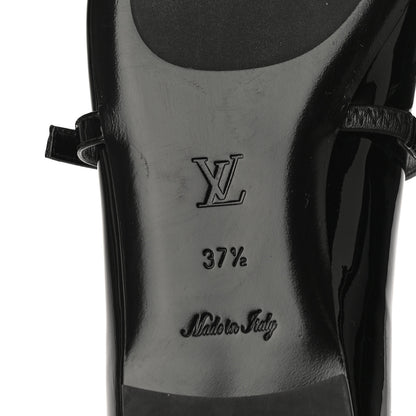 Louis Vuitton Patent Uniformes Ballet Flats 37.5 Black 8 of 8