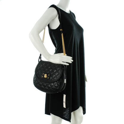 Marc Jacobs Lacquered Lambskin Cooper Black 2 of 9