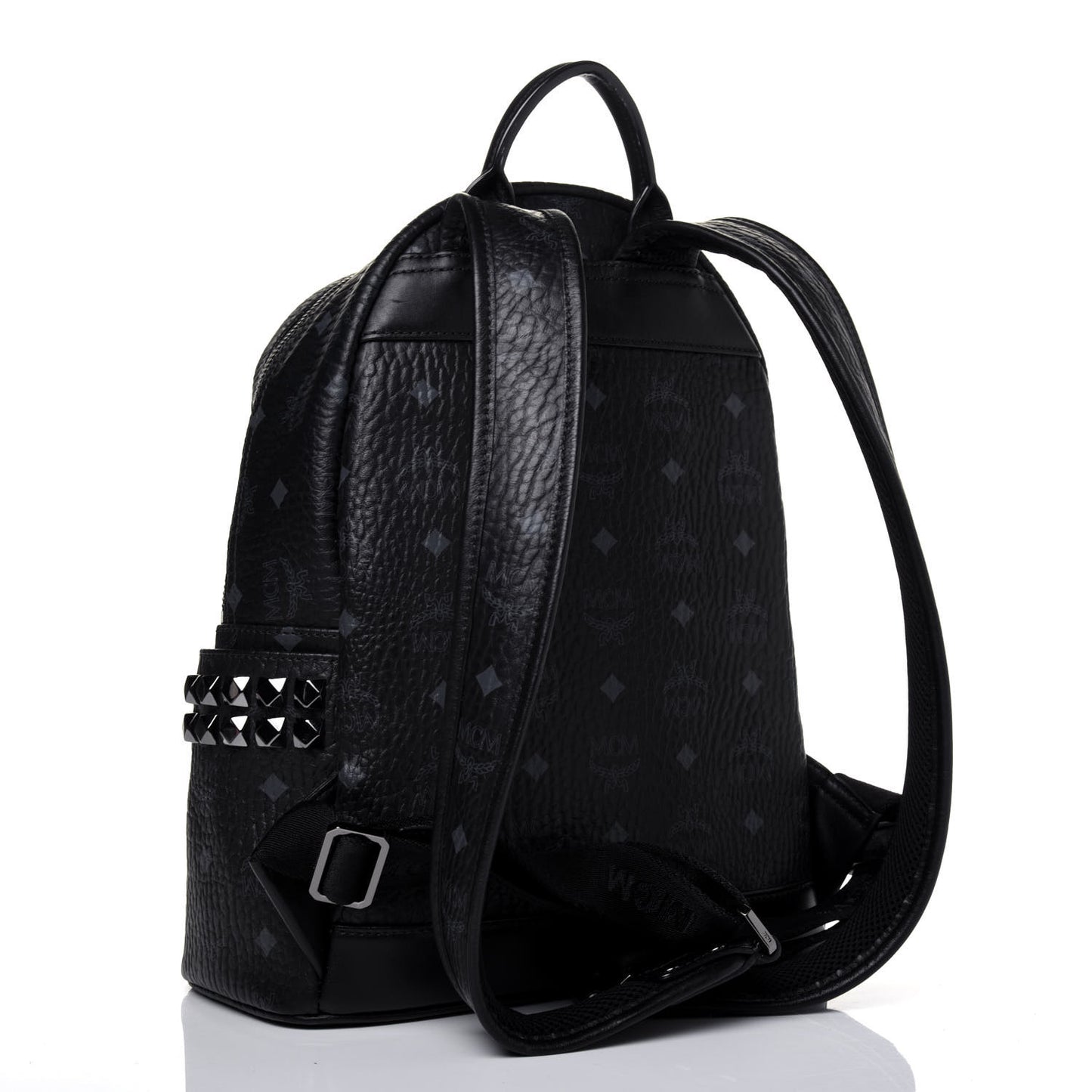 Visetos Small Side Stud Stark Backpack Black