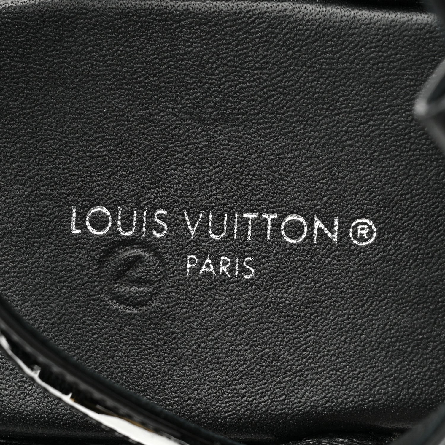Louis Vuitton Patent Monogram Vedette Mule Sandals 36 Black 7 of 7