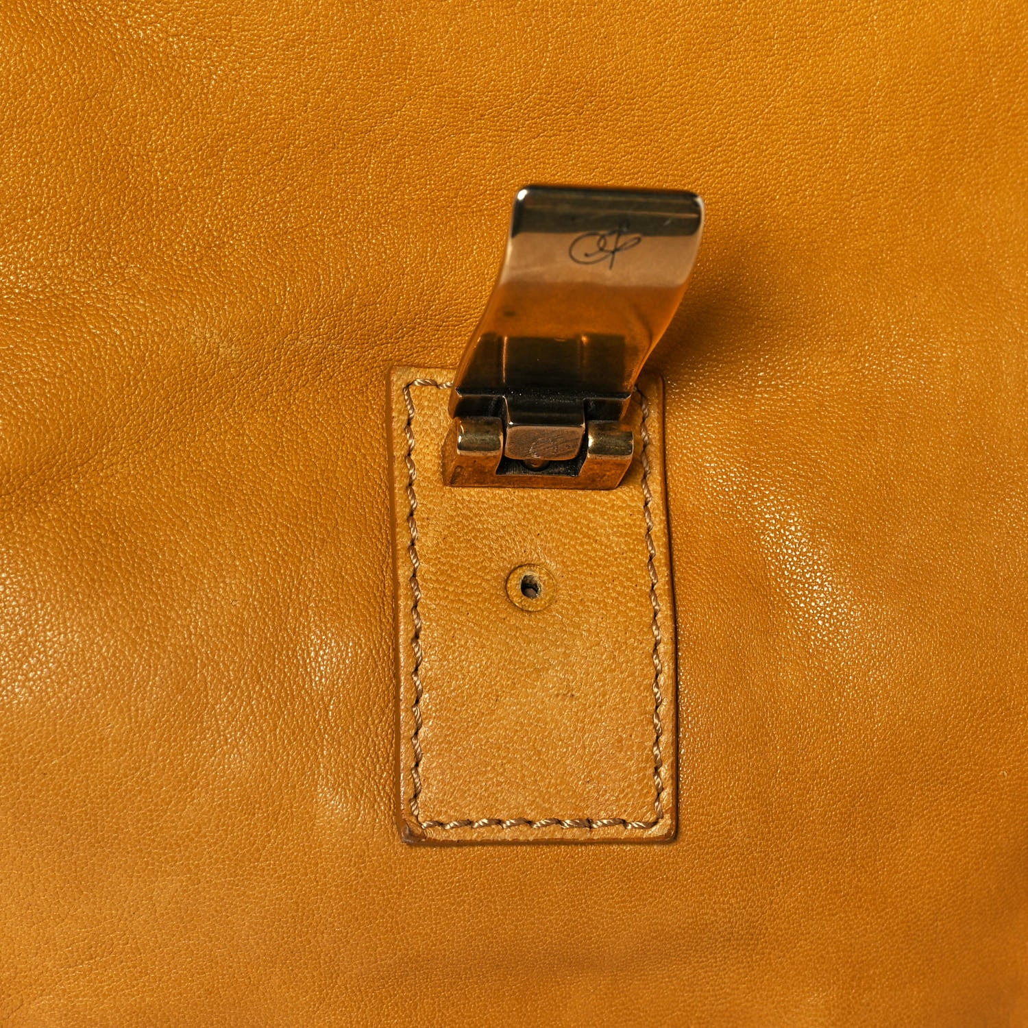 Proenza Schouler Lambskin Large PS1 Satchel Mustard 18 of 21