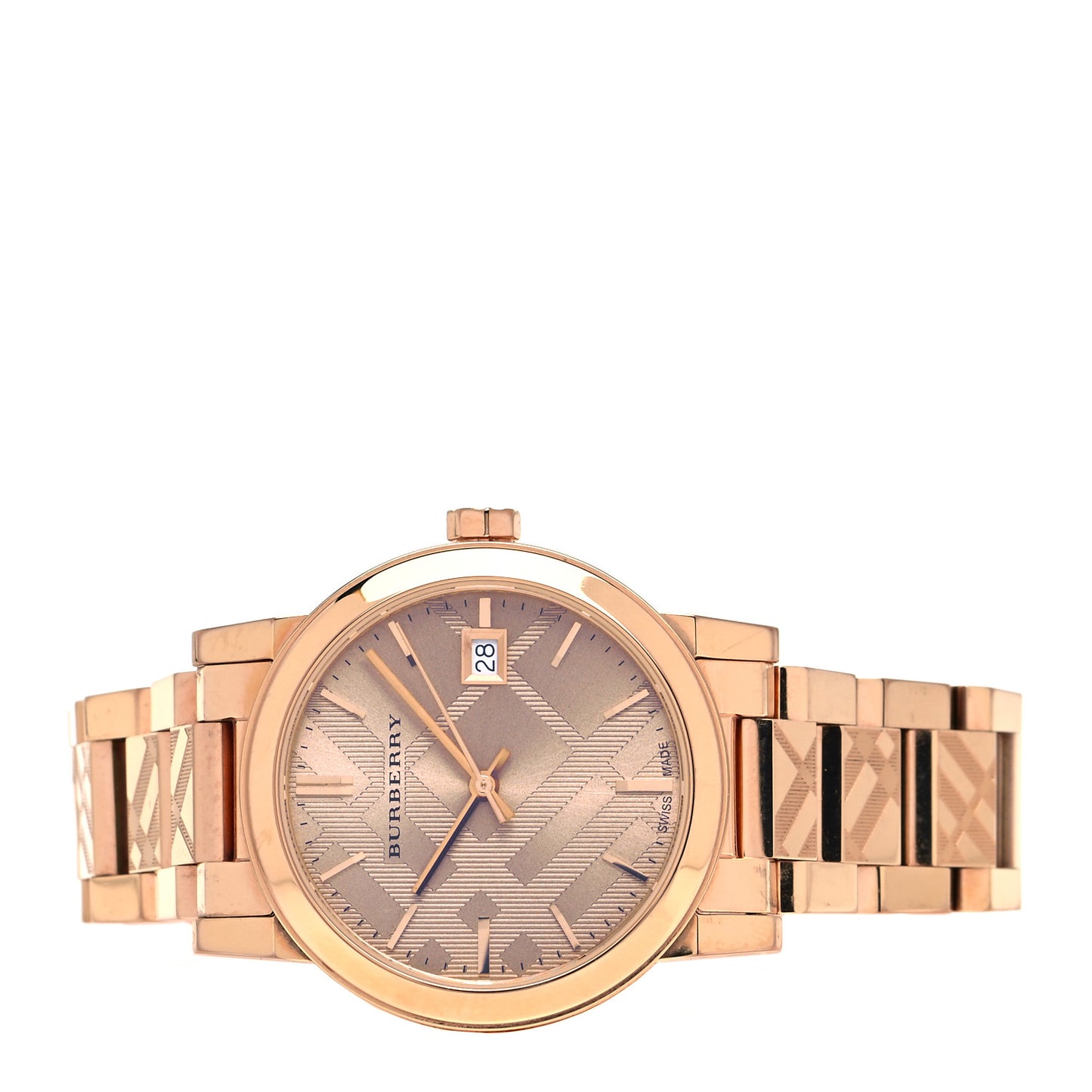 Stainless Steel 34mm The City Quartz Watch Rose BU9146