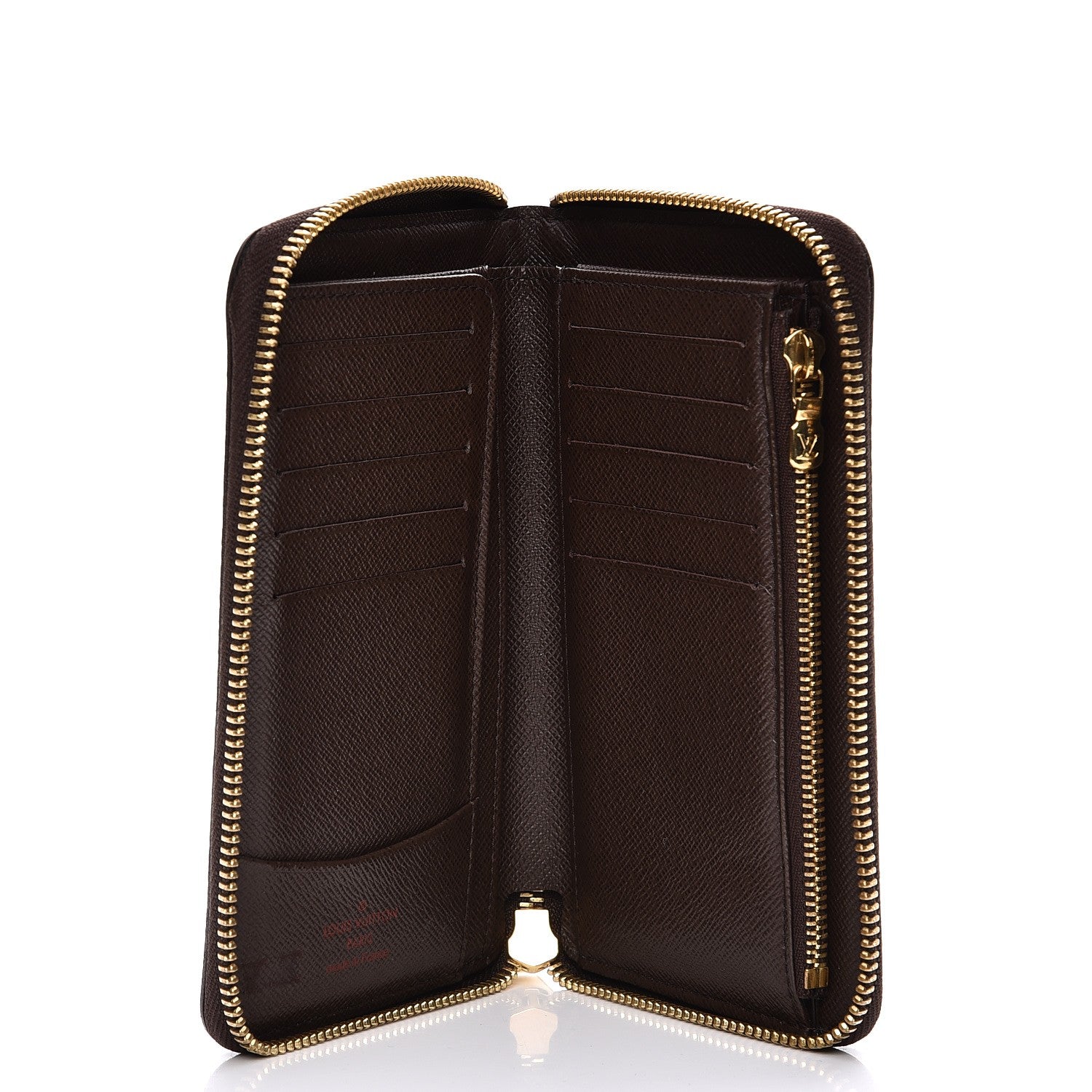 Louis Vuitton Damier Ebene Zippy Compact Wallet 5 of 7