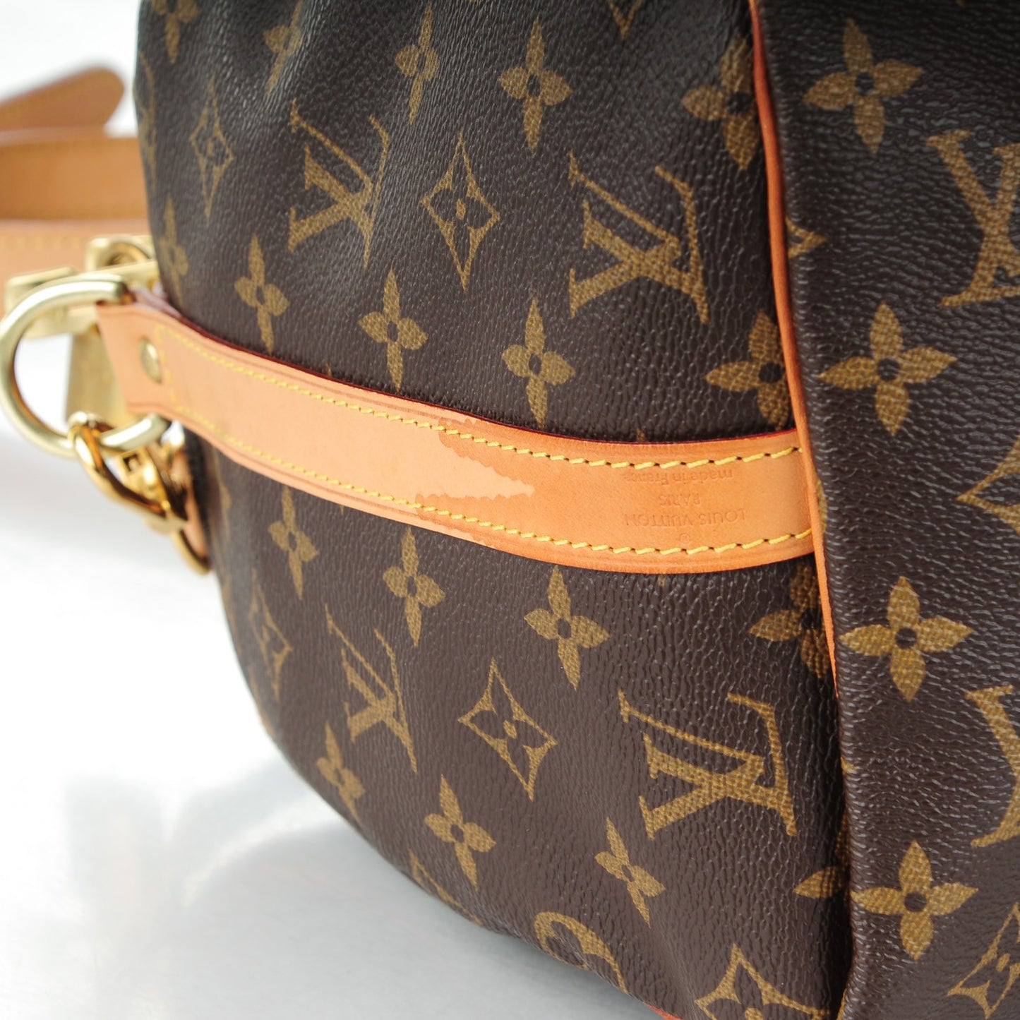 Monogram My LV Heritage Speedy Bandouliere 30 Blue Marine Gris