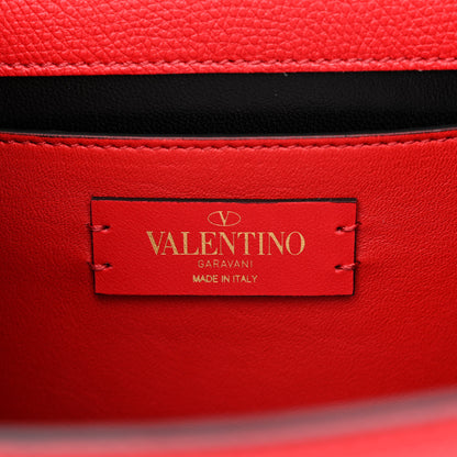 Valentino Garavani Grained Calfskin Small VSling Shoulder Bag Red 6 of 10