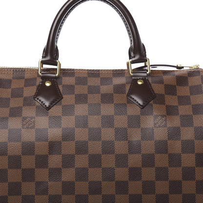 Louis Vuitton Damier Ebene Speedy 30 9 of 11
