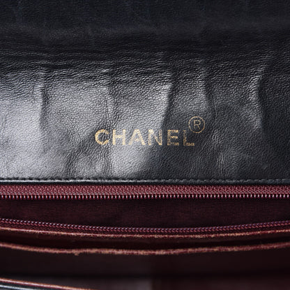 Chanel Lambskin Quilted Medium Single Flap Black 6 of 15