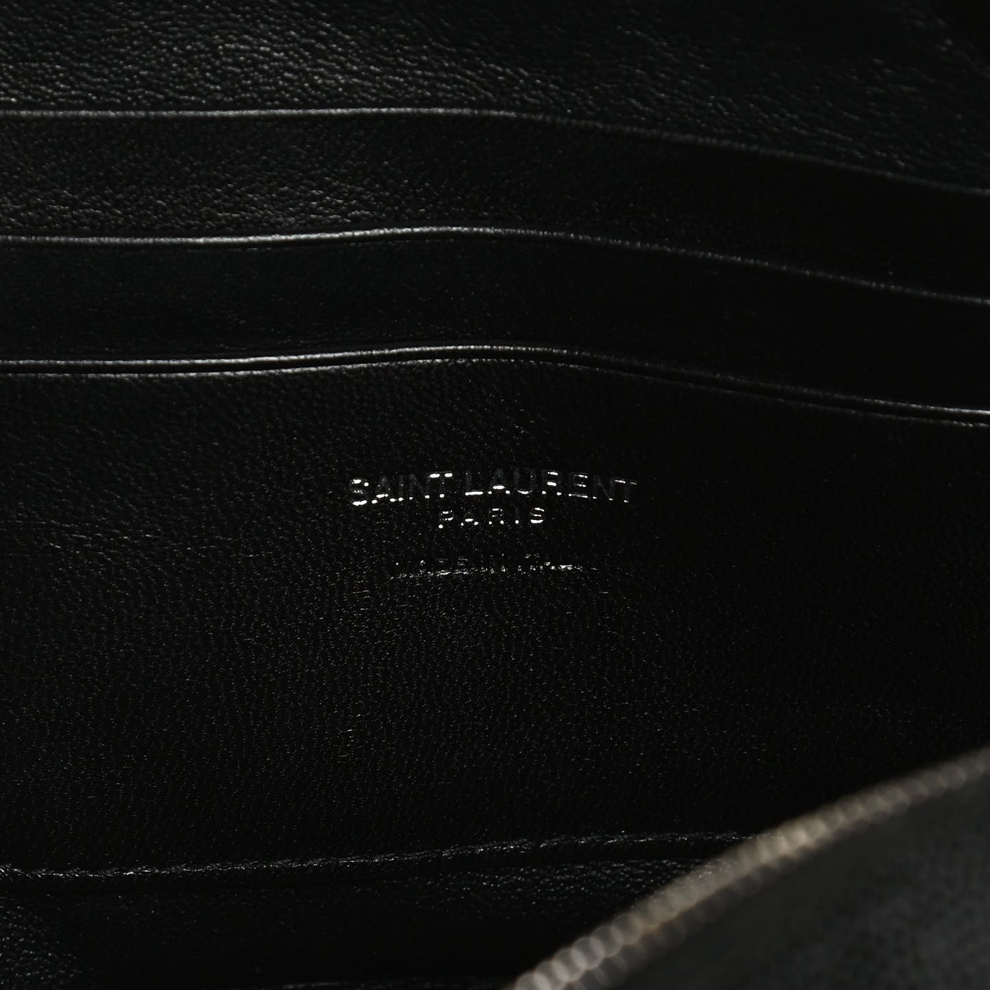 Grain De Poudre Matelasse Monogram Mini Lou Camera Bag Black