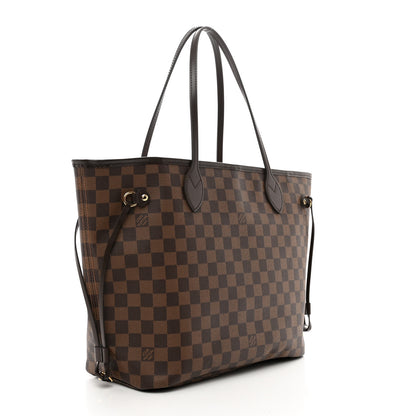 Louis Vuitton Damier Ebene Neo Neverfull MM Rose Ballerine 3 of 10