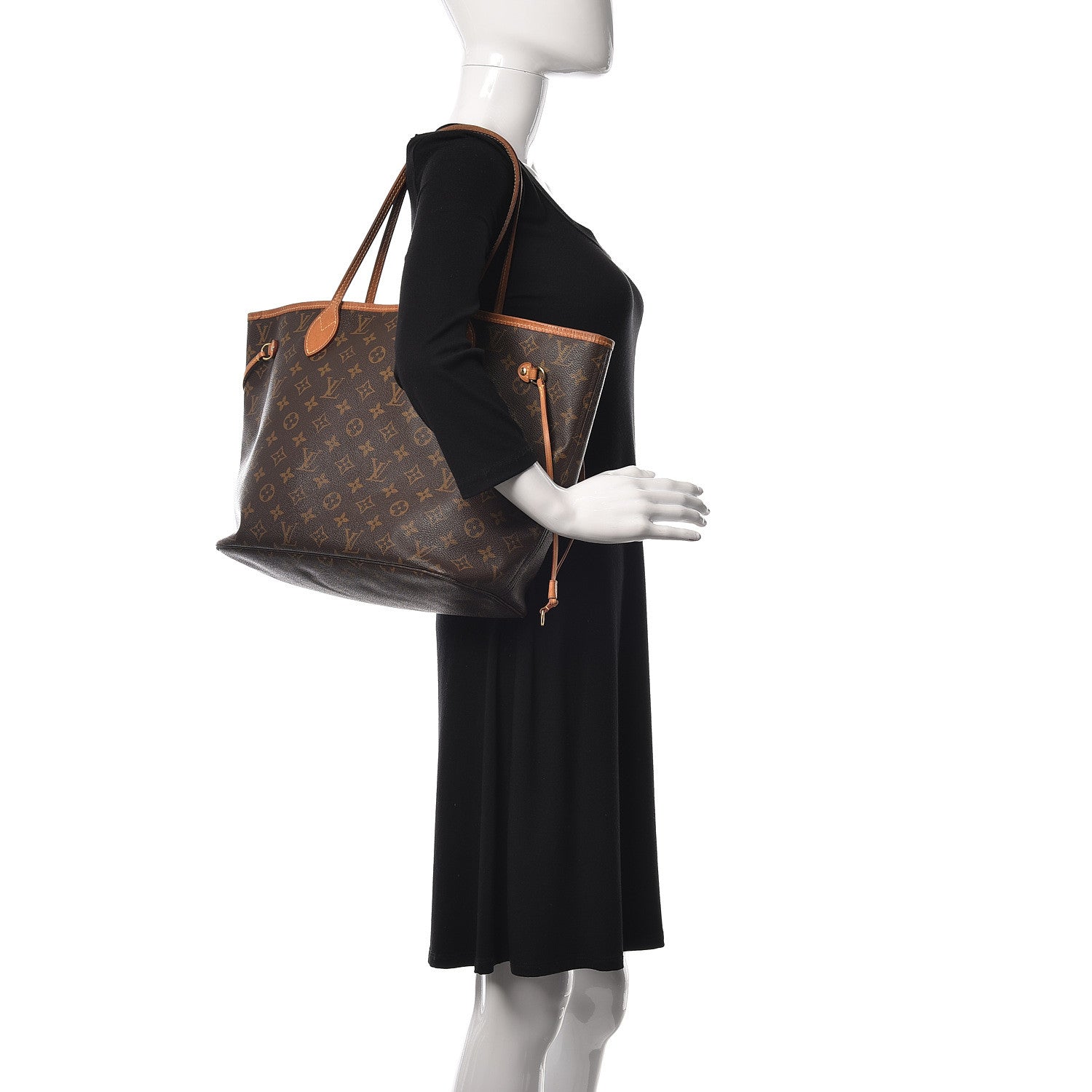 Louis Vuitton Monogram Neverfull MM 2 of 11
