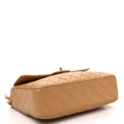 Chanel Lambskin Quilted Flap Camera Case Beige Clair 4 of 12