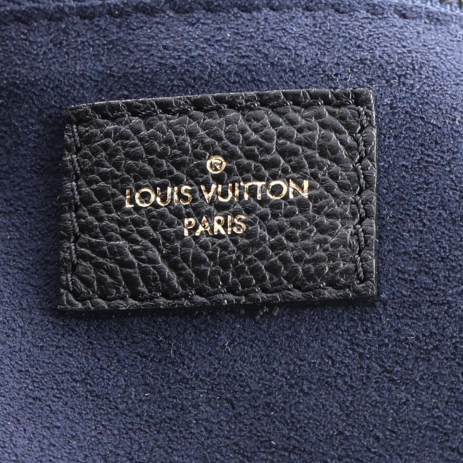 Louis Vuitton Empreinte Monogram Giant Neverfull MM Black 6 of 9