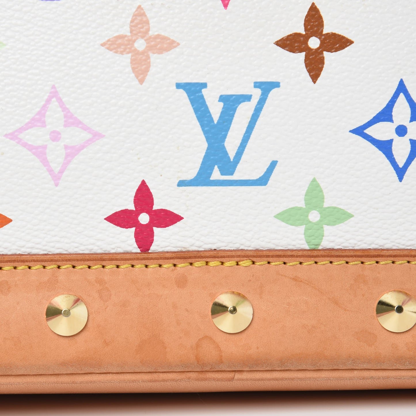 Monogram Multicolor Alma White