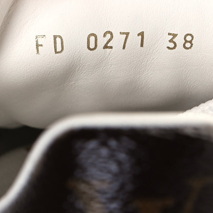 Louis Vuitton Monogram Time Out Sneakers 38 Gold 8 of 10