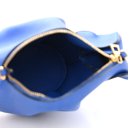 Loewe Calfskin Mini Elephant Crossbody Bag Electric Blue 5 of 9