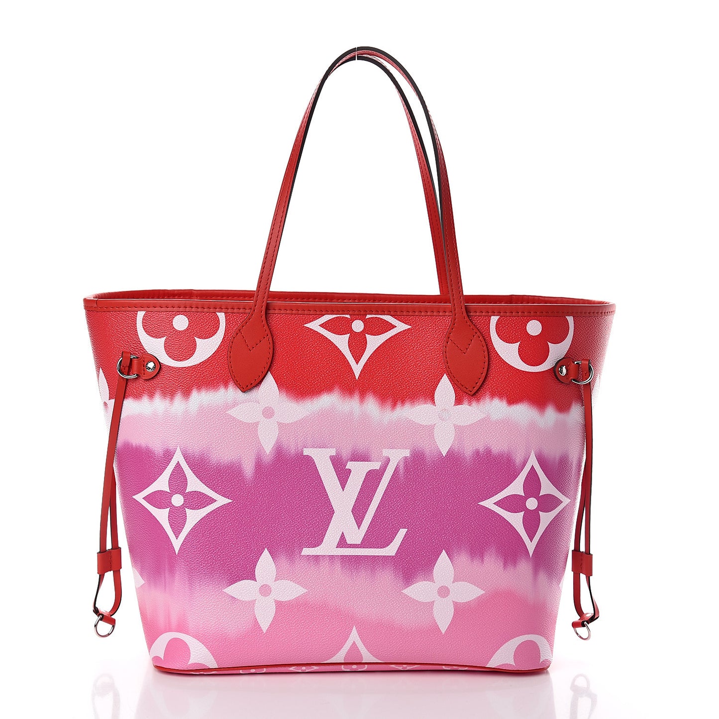 Monogram Escale Neverfull MM Rouge