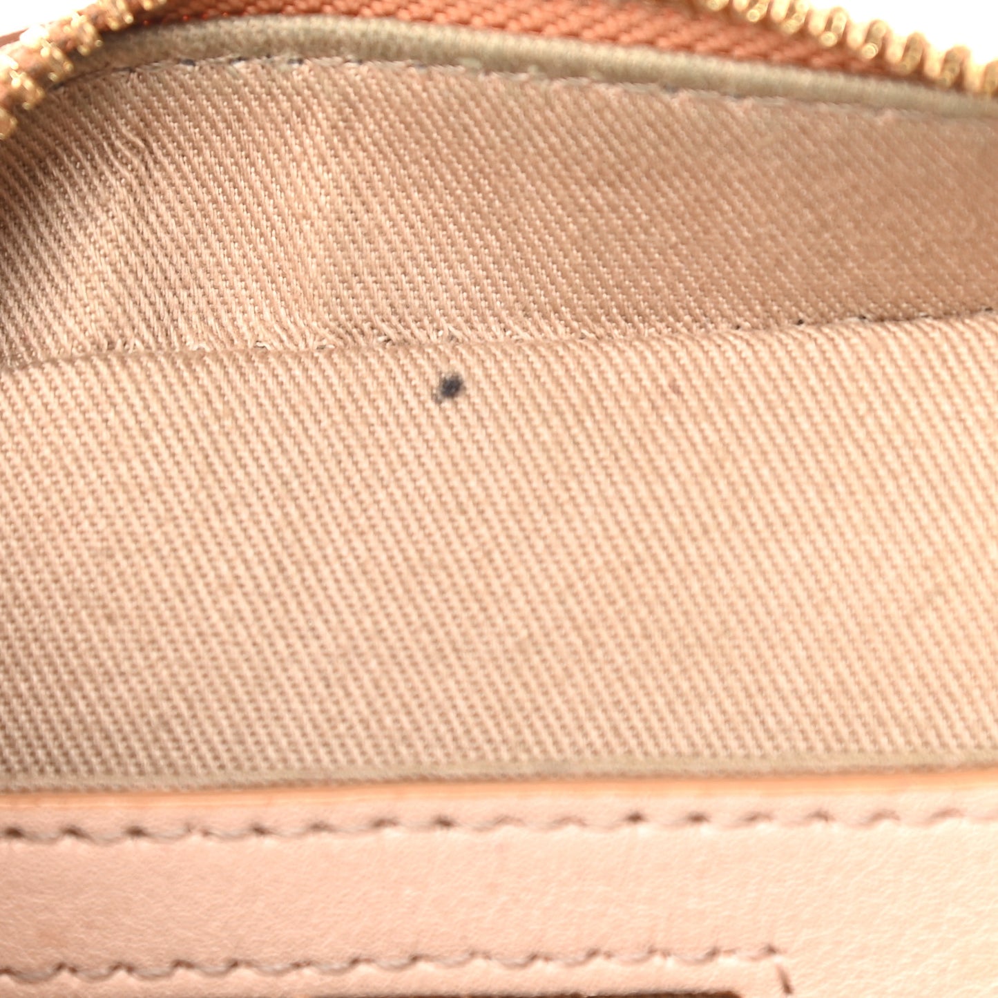 Calfskin Ottomar Monogram Klara Crossbody Bag Cognac