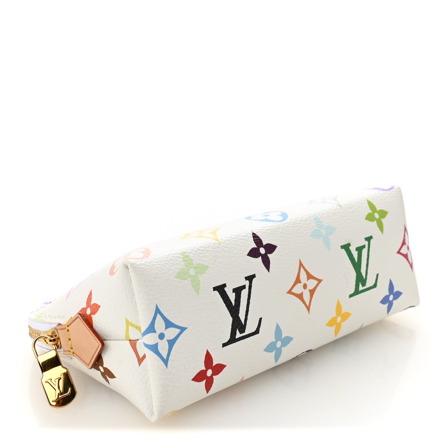 Louis Vuitton LV x TM Monogram Multicolor Cosmetic Pouch PM White 4 of 8