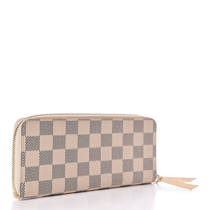 Louis Vuitton Damier Azur Clemence Wallet 3 of 7